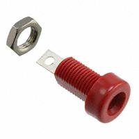 Cinch Connectivity Solutions Johnson - 108-0902-001 - CONN JACK BANANA INSUL NYLON RED