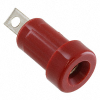 Cinch Connectivity Solutions Johnson - 108-2302-801 - CONN BANANA JACK STD RED 16AWG