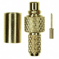 Cinch Connectivity Solutions Johnson - 135-9403-001 - CONN MMCX PLUG STR 50 OHM CRIMP