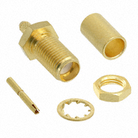 Cinch Connectivity Solutions Johnson - 142-0304-411 - CONN SMA JACK STR 50OHM CRIMP