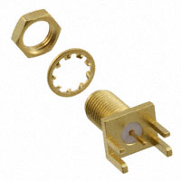 Cinch Connectivity Solutions Johnson - 142-0721-871 - CONN SMA JACK STR 50OHM EDGE MNT