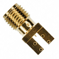 Cinch Connectivity Solutions Johnson - 142-0761-831 - CONN SMA JACK STR 50OHM EDGE MNT