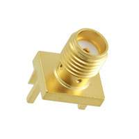 Cinch Connectivity Solutions Johnson - 142-0791-821 - CONN SMA JACK STR 50OHM EDGE MNT