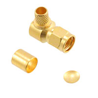 Cinch Connectivity Solutions Johnson - 142-4435-101 - CONN RPSMA PLUG R/A 50OHM SOLDER