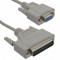 Cinch Connectivity Solutions AIM-Cambridge - 30-9506-29 - CABLE DB9 FMALE/DB25 MALE 6'