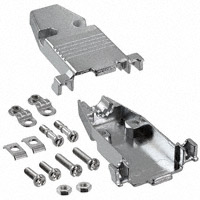 Cinch Connectivity Solutions AIM-Cambridge - 40-9709HM - CONN BACKSHELL DB9 METAL