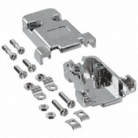 Cinch Connectivity Solutions AIM-Cambridge - 40-9709HS - CONN BACKSHELL DB9 METAL PLATED