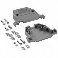 Cinch Connectivity Solutions AIM-Cambridge - 40-9725H - CONN BACKSHELL DB25 PLASTIC GRAY