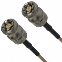 Cinch Connectivity Solutions Johnson - 415-0065-018 - CABLE SMA QC-QC PLUG RG-316 18"