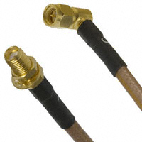 Cinch Connectivity Solutions Johnson - 415-0075-048 - CABLE SMA RA-SMA JACK RG-142 48"