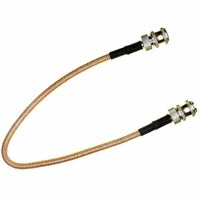 Cinch Connectivity Solutions Johnson - 415-0077-012 - CABLE SMA QC-QC PLUG RG-142 12"