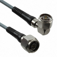 Cinch Connectivity Solutions Semflex - 5152-DKF-0012 - COAX CBL N-TYPE MALE/MALE,RA 12"