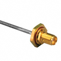 Cinch Connectivity Solutions Johnson - 141-0593-421 - CONN SMA JACK STR 50 OHM PUSH