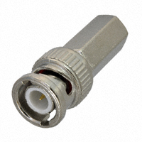 Cinch Connectivity Solutions Vitelec - TOBNC10-58 - CONN BNC PLUG STR 50 OHM PUSH