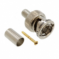 Cinch Connectivity Solutions Trompeter - UPL220-025/T50 - CONN BNC PLUG STR 75 OHM 1=50