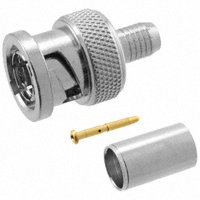 Cinch Connectivity Solutions Trompeter - UPL220-025 - CONN BNC PLUG STR 75 OHM CRIMP