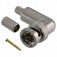 Cinch Connectivity Solutions Trompeter - UPLR220-025/T50 - CONN BNC PLUG R/A 75 OHM 1=50