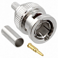 Cinch Connectivity Solutions Vitelec - VB10-2077 - CONN BNC PLUG STR 75 OHM CRIMP