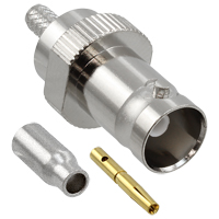 Cinch Connectivity Solutions Vitelec - VB30-2061 - CONN BNC JACK STR 75 OHM CRIMP