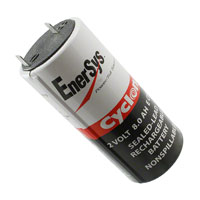 EnerSys - 0850-0004 - BATTERY LEAD ACID 2V 8AH