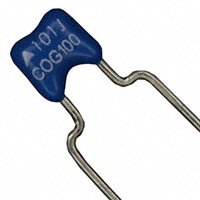 EPCOS (TDK) - B37979G1101J051 - CAP CER 100PF 100V C0G/NP0 RAD