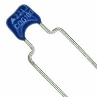 EPCOS (TDK) - B37979G1221J051 - CAP CER 220PF 100V C0G/NP0 RAD