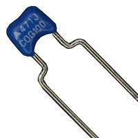 EPCOS (TDK) - B37979G1471J051 - CAP CER 470PF 100V C0G/NP0 RAD