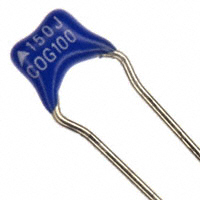 EPCOS (TDK) - B37979N1150J051 - CAP CER 15PF 100V C0G/NP0 RADIAL