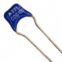 EPCOS (TDK) - B37979N1221J051 - CAP CER 220PF 100V C0G/NP0 RAD