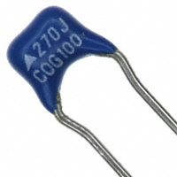 EPCOS (TDK) - B37979N1270J051 - CAP CER 27PF 100V C0G/NP0 RADIAL