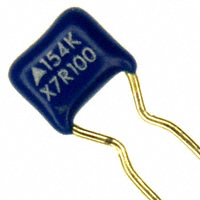 EPCOS (TDK) - B37987M1154K054 - CAP CER 0.15UF 100V X7R RADIAL