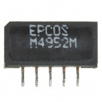 Qualcomm (RF360 - A Qualcomm & TDK Joint Venture) - B39458M4952M100S1 - FILTER SAW IF 45.75MHZ 5-SIP