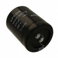 EPCOS (TDK) - B43501A9477M000 - CAP ALUM 470UF 20% 400V SNAP