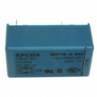 EPCOS (TDK) - B84110A0000A010 - LINE FILTER 250VDC 250VAC 1A TH