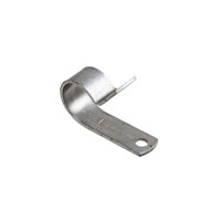 Essentra Components - AL11 - CBL CLAMP P-TYPE SILVER FASTENER
