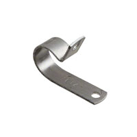Essentra Components - AL12 - CBL CLAMP P-TYPE SILVER FASTENER