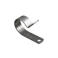 Essentra Components - AL14 - CBL CLAMP P-TYPE SILVER FASTENER