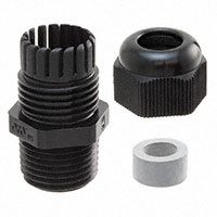 Essentra Components - CG-NPT-1/2-1-BK - CABLE GLAND NPT 1/2 BLACK