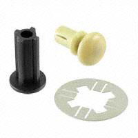 Essentra Components - EFA04-53-ASS - FIBER REEL MOUNT PILLAR,BLACK