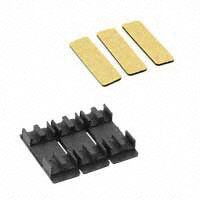 Essentra Components - EFA04-71-P02 - SPLICE CLIP & PADS,BLACK,3.4MM