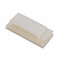 Essentra Components - FCW-29-01 - CBL CLIP FLAT NATURAL ADHESIVE