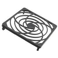 Essentra Components - FGPT-80 - FAN GUARD BLND HL MNT BLACK 80MM