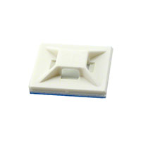 Essentra Components - FTH-40A-RT - CABLE TIE HLDR ADH MNT WHITE