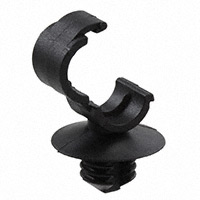 Essentra Components - HLCC-1BK - CBL CLIP C-TYPE BLACK FIR TREE