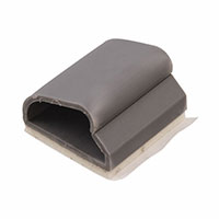 Essentra Components - KKD-8-RT - CBL CLIP C-TYPE GRAY ADHESIVE