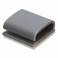 Essentra Components - KKF-10X4-RT - CBL CLIP C-TYPE GRAY ADHESIVE
