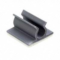 Essentra Components - KKU-4-RT - CBL CLIP U-TYPE GRAY ADHESIVE