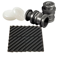 Essentra Components - SAI100A - FOOT HEXAGONAL BLACK