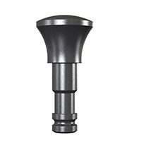 Essentra Components - SLPB-2M-B - SNAP LATCH BLACK 0.142" - 0.228"