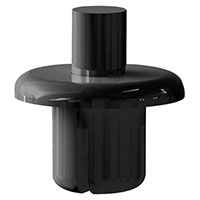 Essentra Components - PPR-3055B - RIVET PUSH 0.220" NYLON BLACK